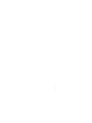 Historic England logo in white