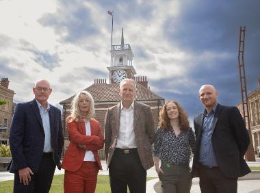 Members of the S&DR200 Board. Photo by Jo Booth.